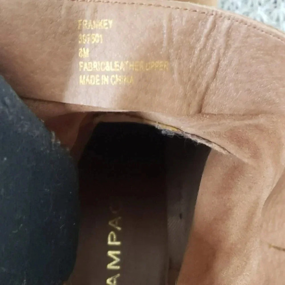 Rampage Frankey 8M Tan‎ 3" heeled fringe ankle boot - Picture 7 of 8